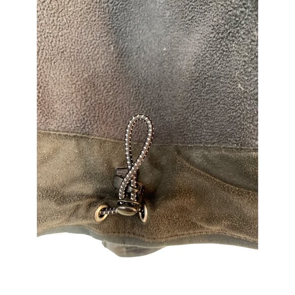 The North Face Mens Apex S Gray Softshell Fleece Jacket Full Zip Active 9096 - Picture 7 of 10